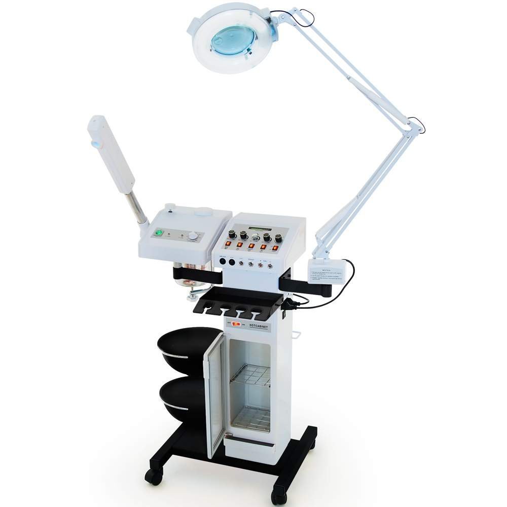 Esthology Professional Beauty Salon Multifunction Skincare Machine with Ozone Facial Steamer