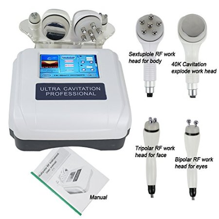 Segawe Hexpolar New C32 Cavitation Tripolar Bipolar Radio Frequency Machine Ce Tax Free - White - 16.9x16.9x13.7